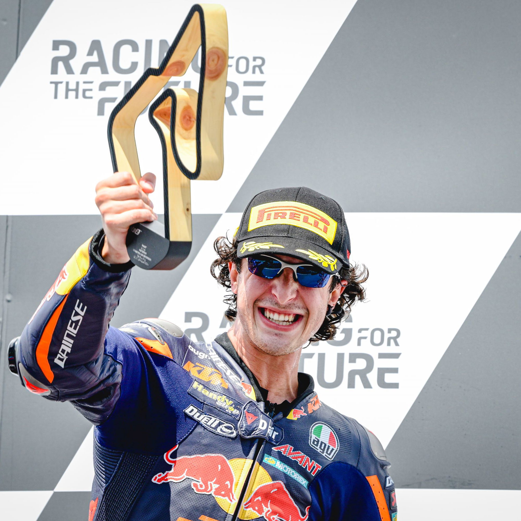 Celestino Vietti, Austria, Podium 18 August 2024 